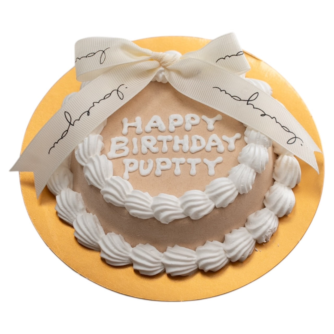 キャラメルリボンケーキ(猫用)冷凍